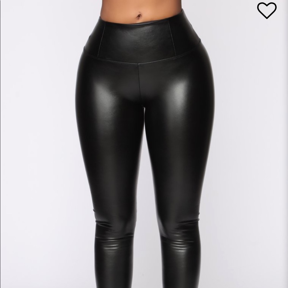 NWT Faux Leather Leggings